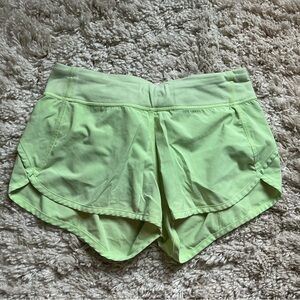 Kid’s Ivivva Lime Green Shorts